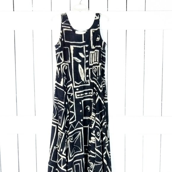 Jones New York Dresses & Skirts - Jones New York tribal print sheer maxi dress